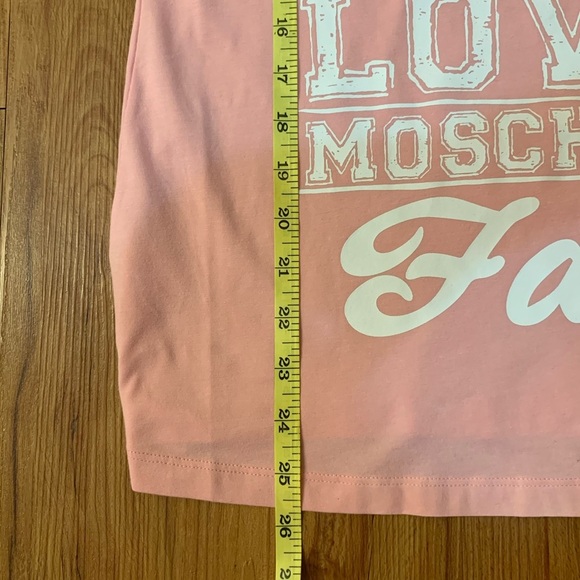 LOVE MOSCHINO "It's A Good Day" Pink T-Shirt - Picture 11 of 11